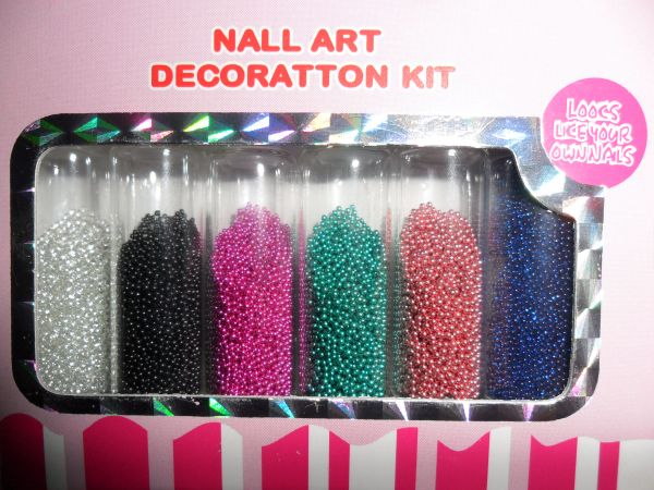 5 Kits Caviar Para Unhas